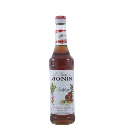 Syrop do kawy Monin o smaku Caribbean 700 ml - Rum